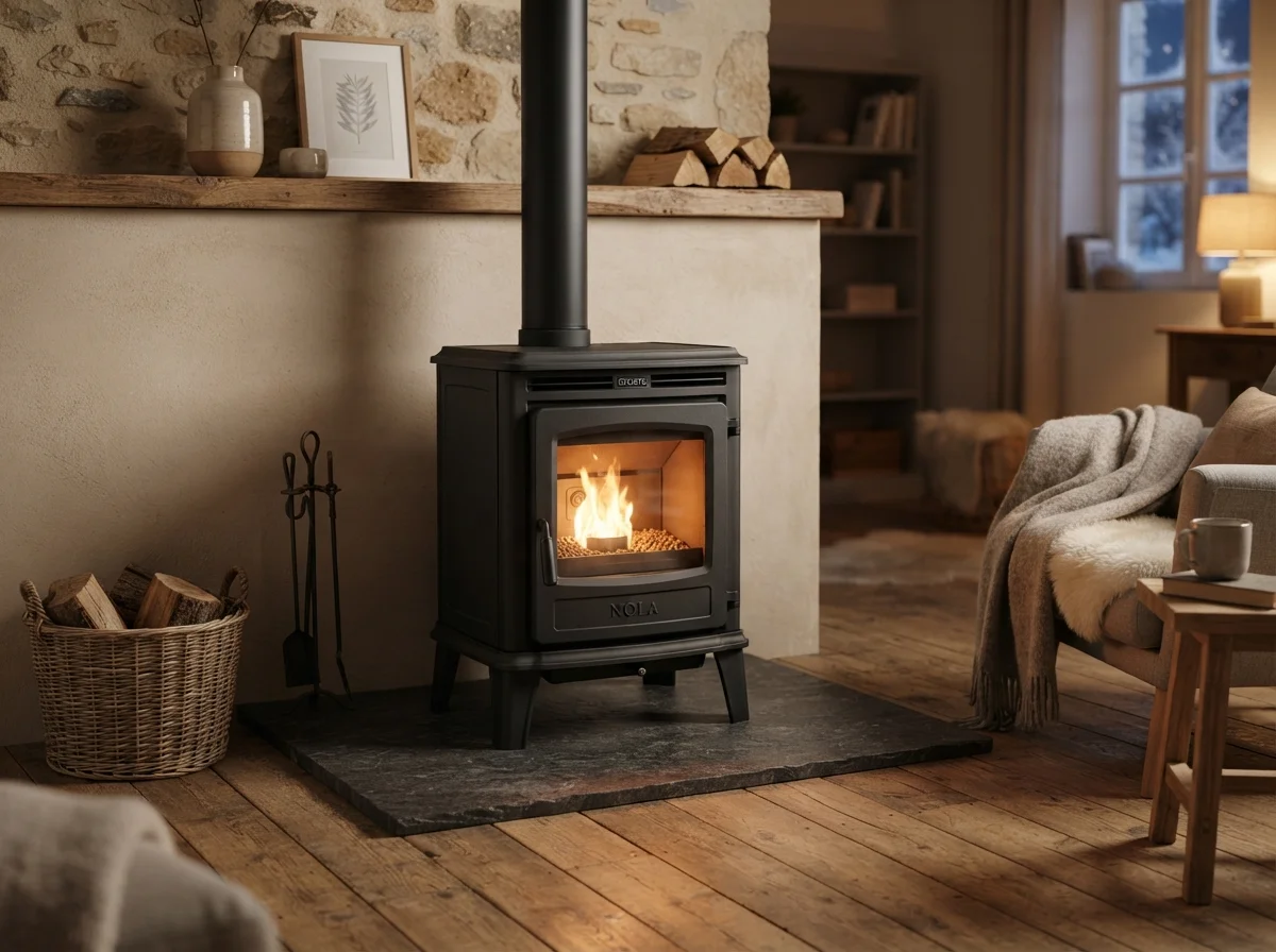 Poêle à granulés Invicta Nola 8 kW